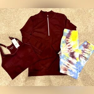 Tory Sport Tory Burch 3pc. Set Sz. Small